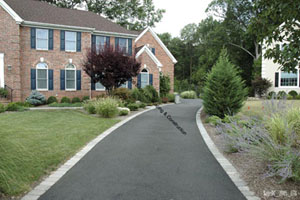 Large Asphalt Driveway
