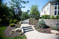 outdoor steps construction